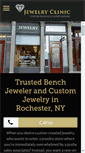 Mobile Screenshot of jewelryclinicrochester.com